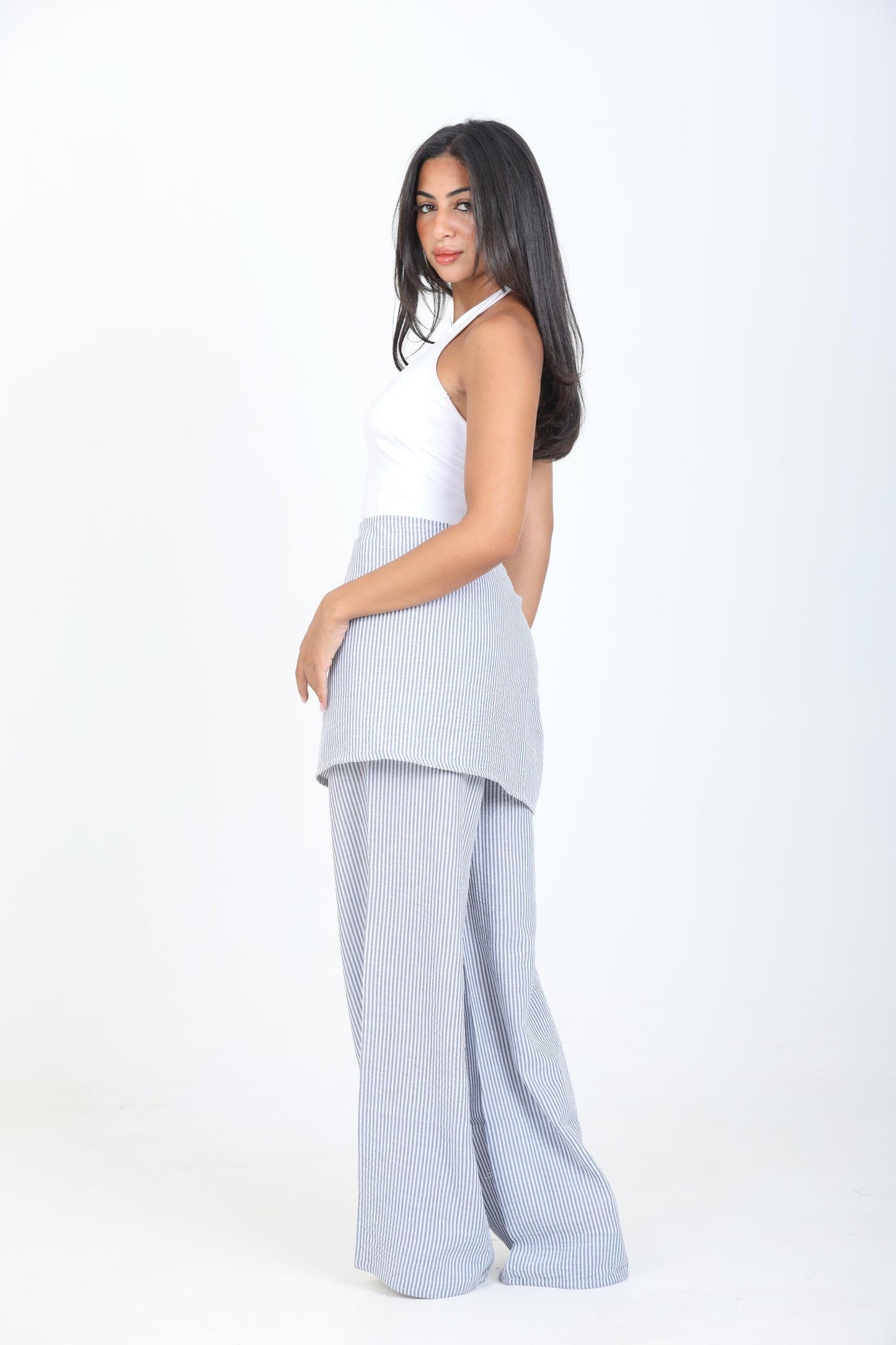 Stripe Motion Pants
