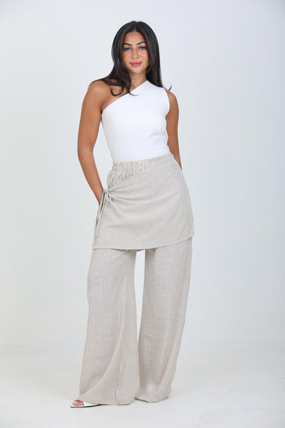 Stripe Motion Pants