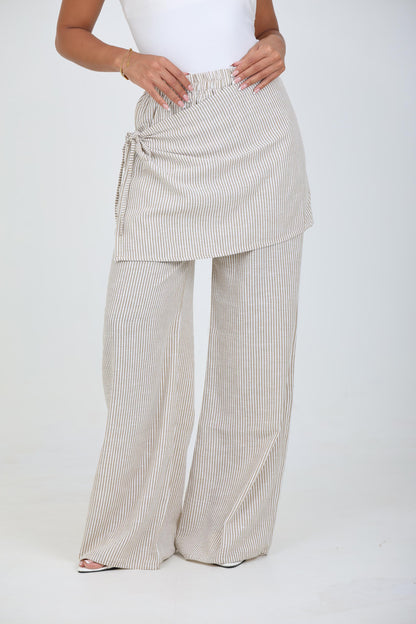 Stripe Motion Pants