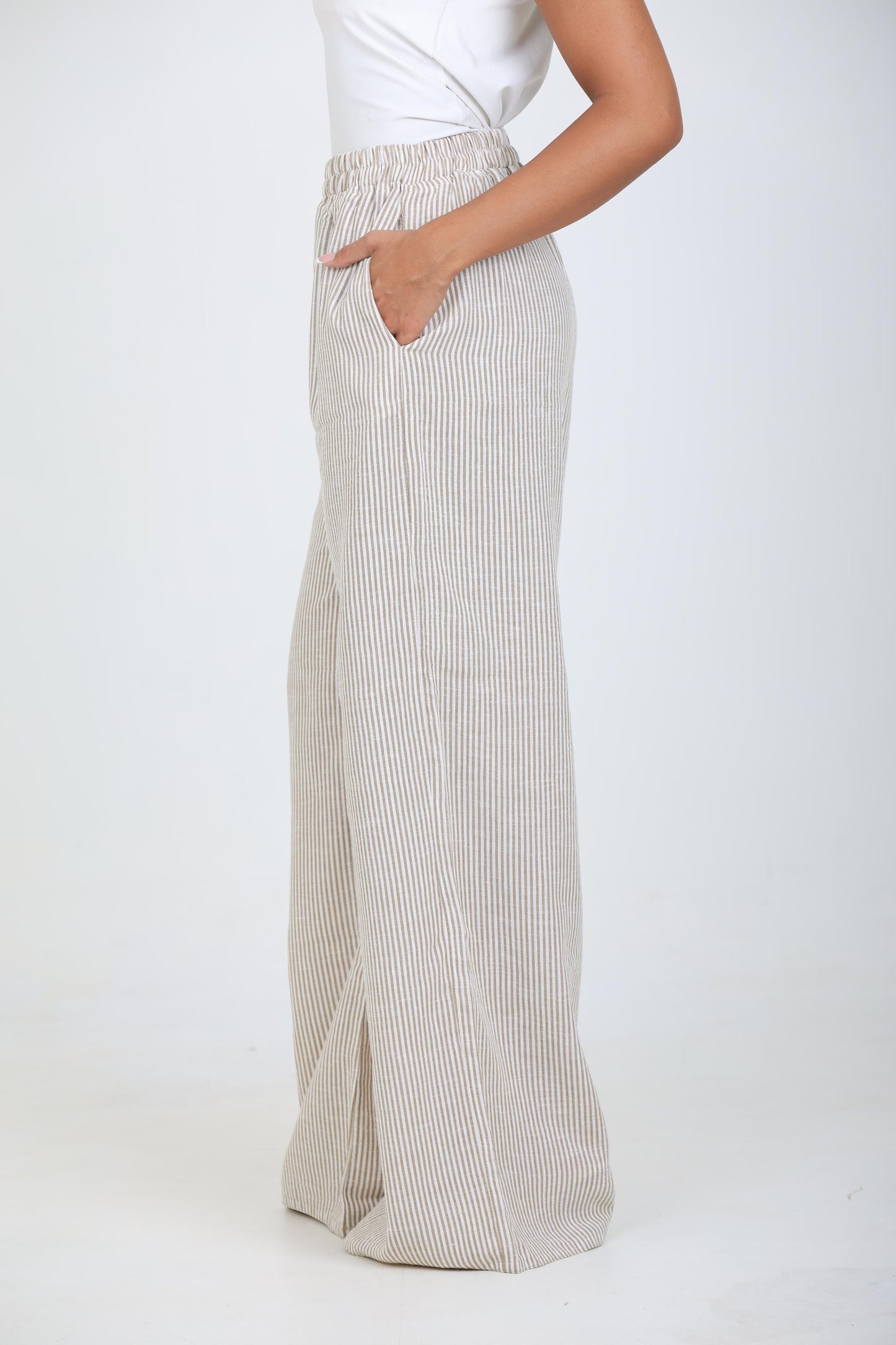 Stripe Motion Pants