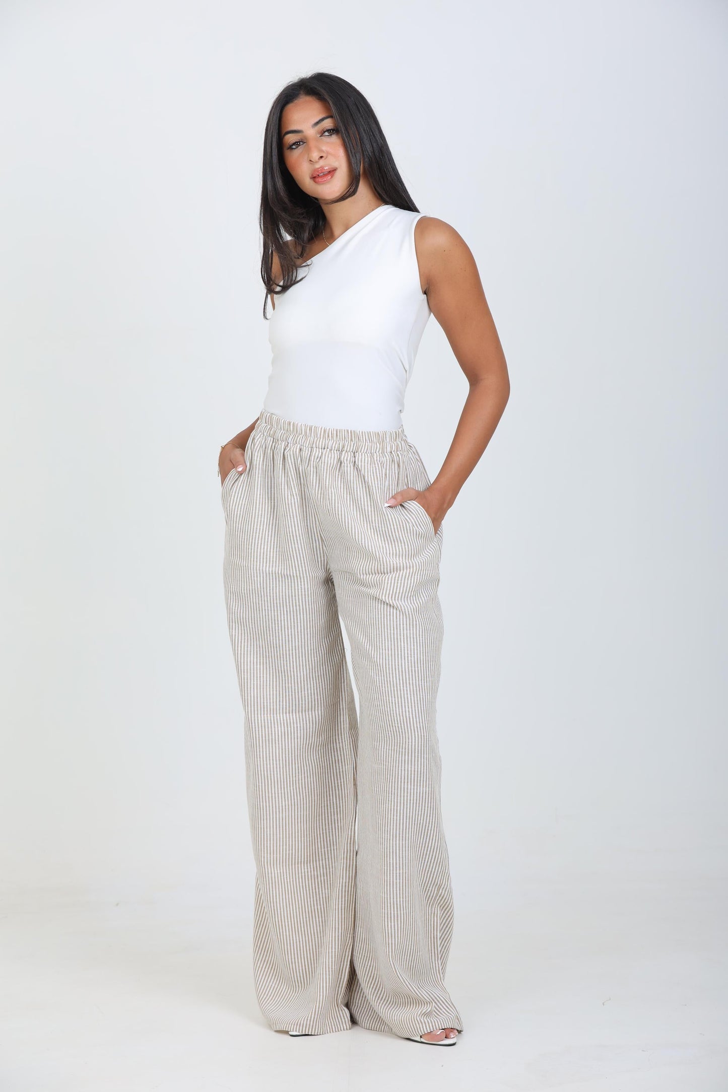 Stripe Motion Pants