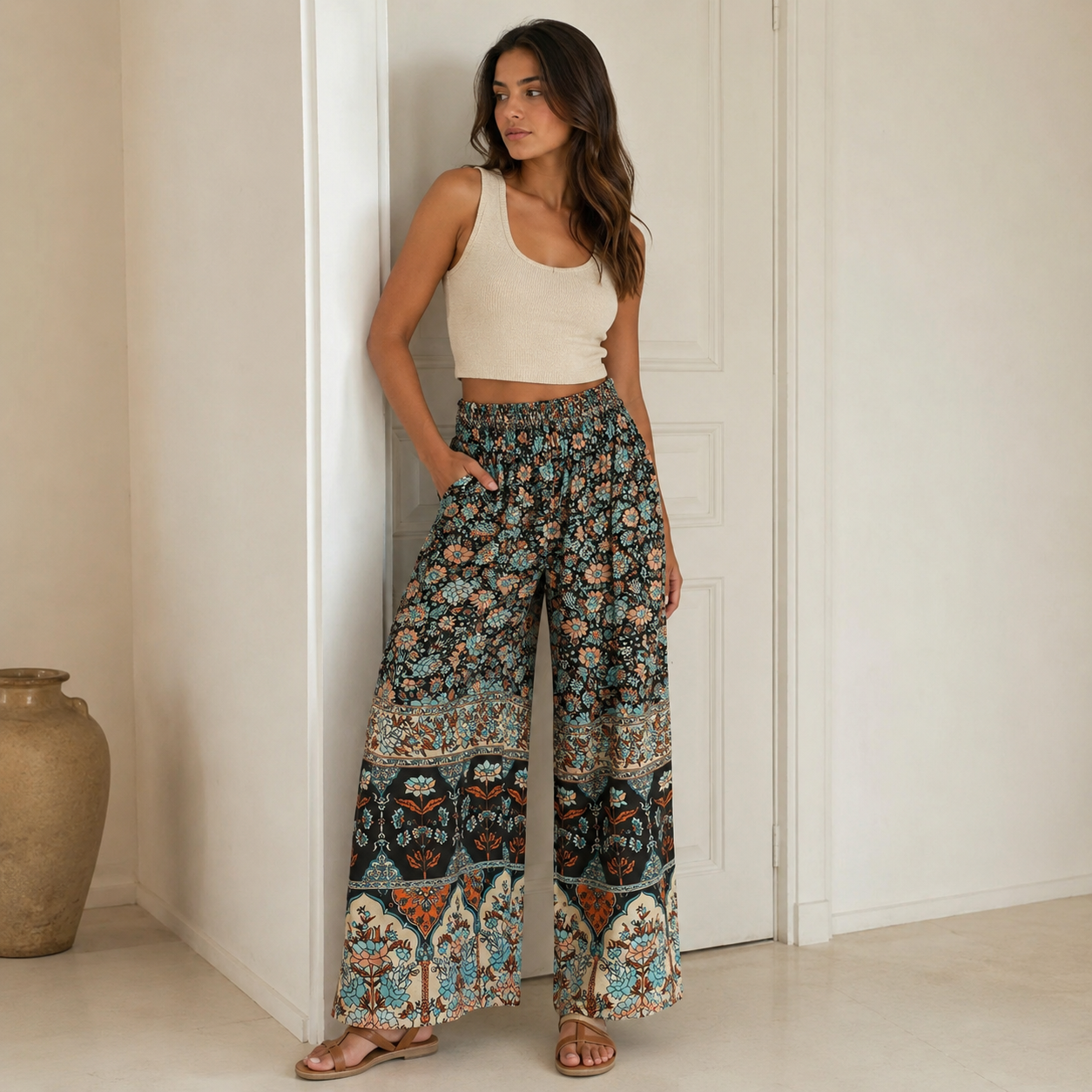 Wide Leg Pants