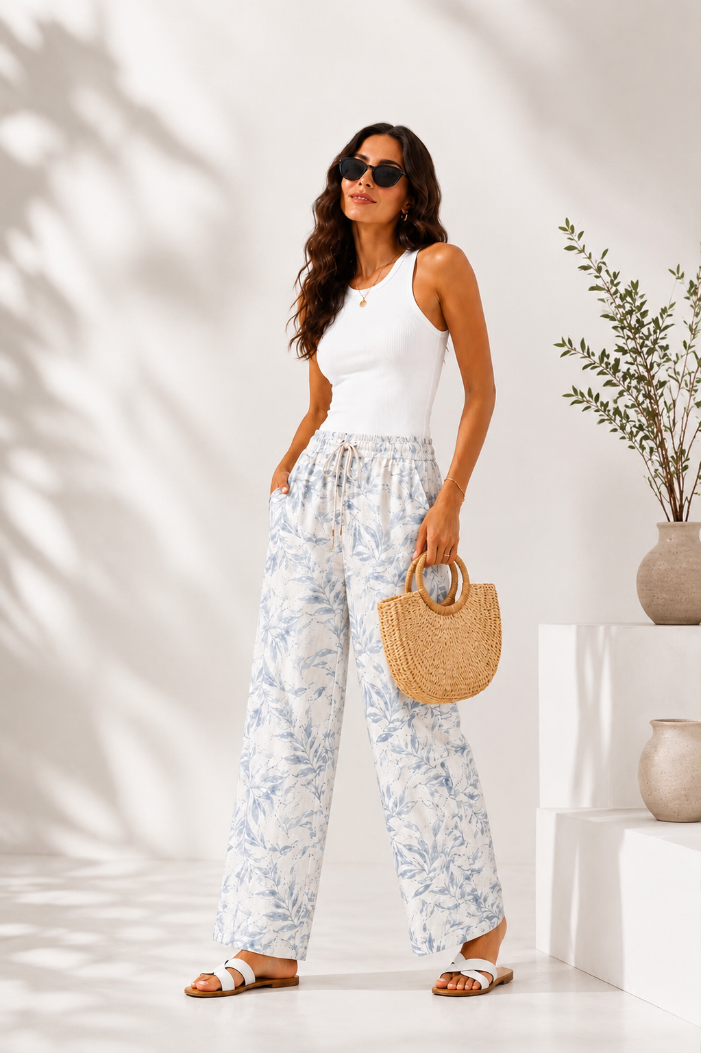 Floral Pants
