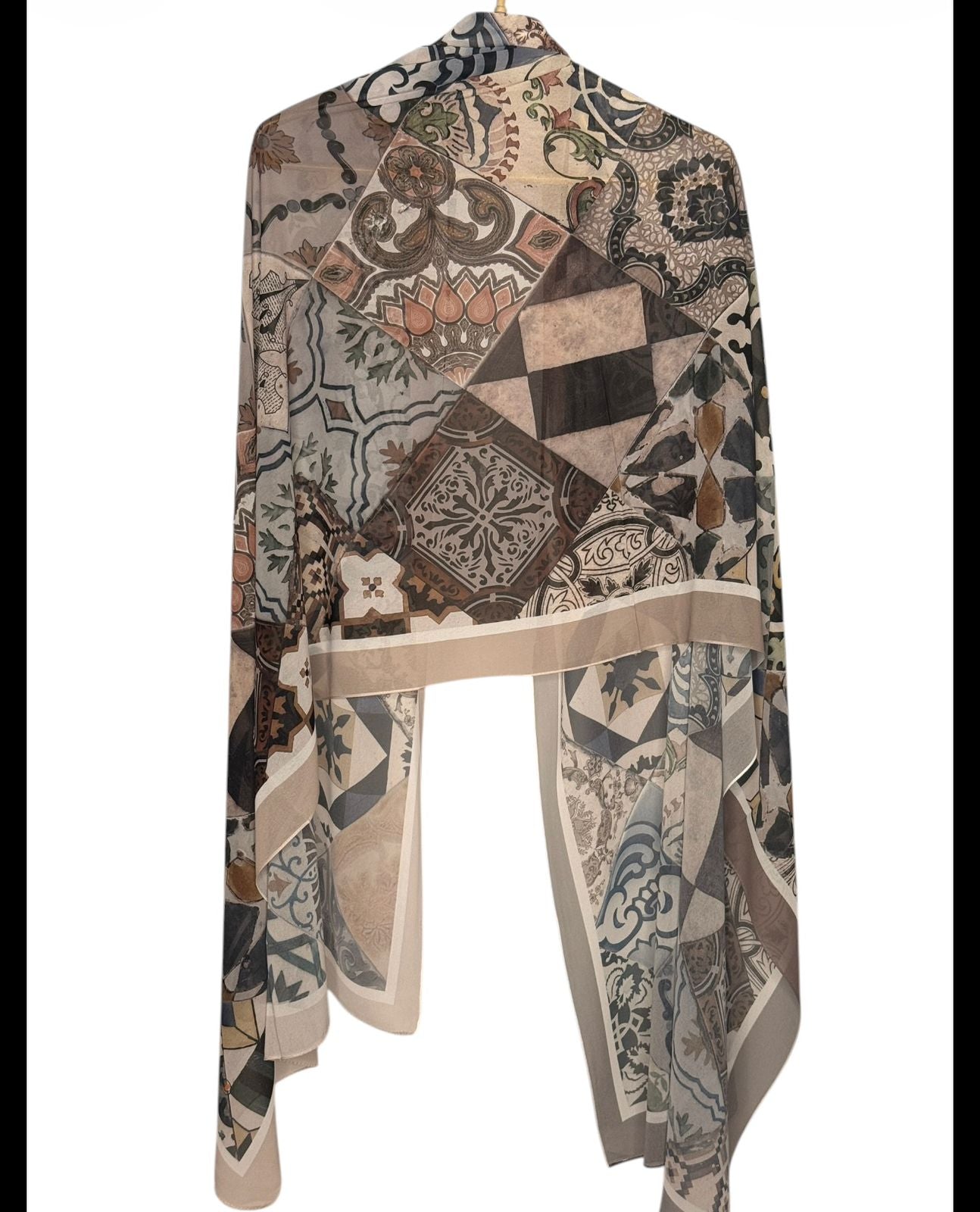 Printed Modal Scarf-Chiffon