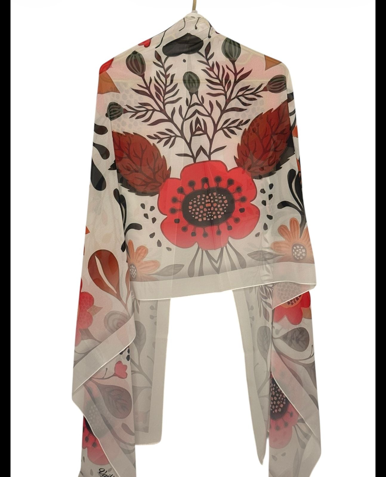 Printed Modal Scarf-Chiffon