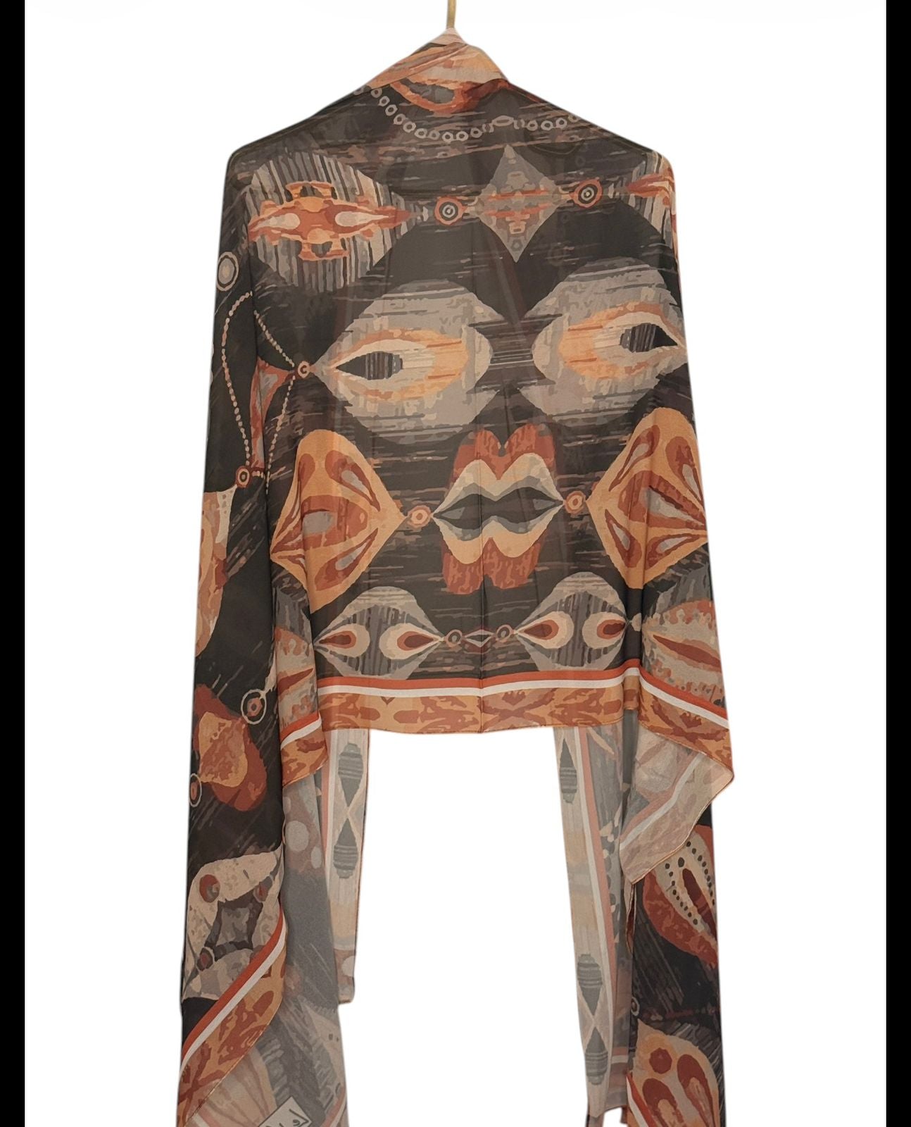 Printed Modal Scarf-Chiffon