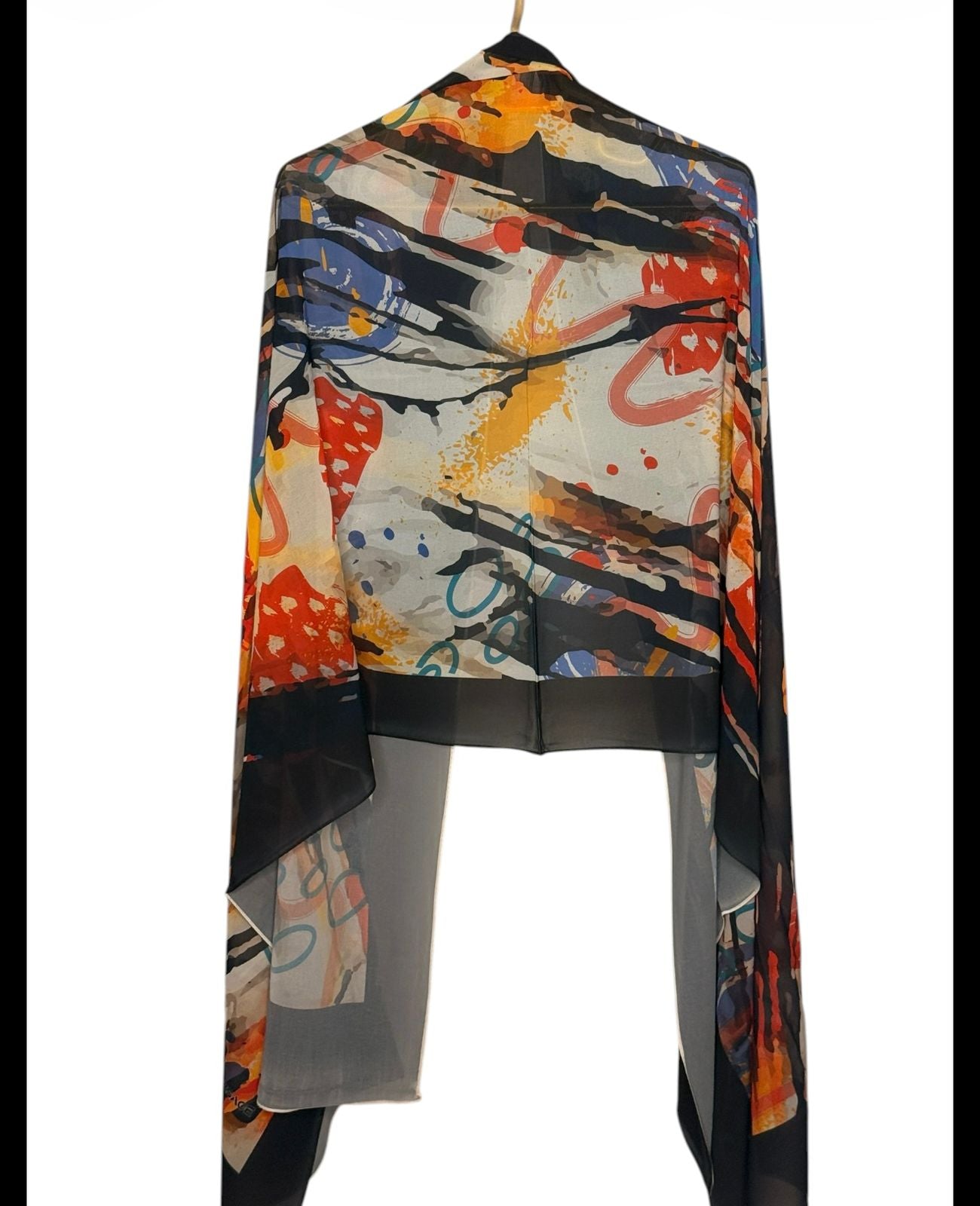 Printed Modal Scarf-Chiffon