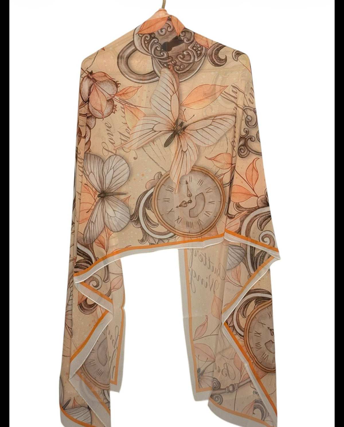 Printed Modal Scarf-Chiffon