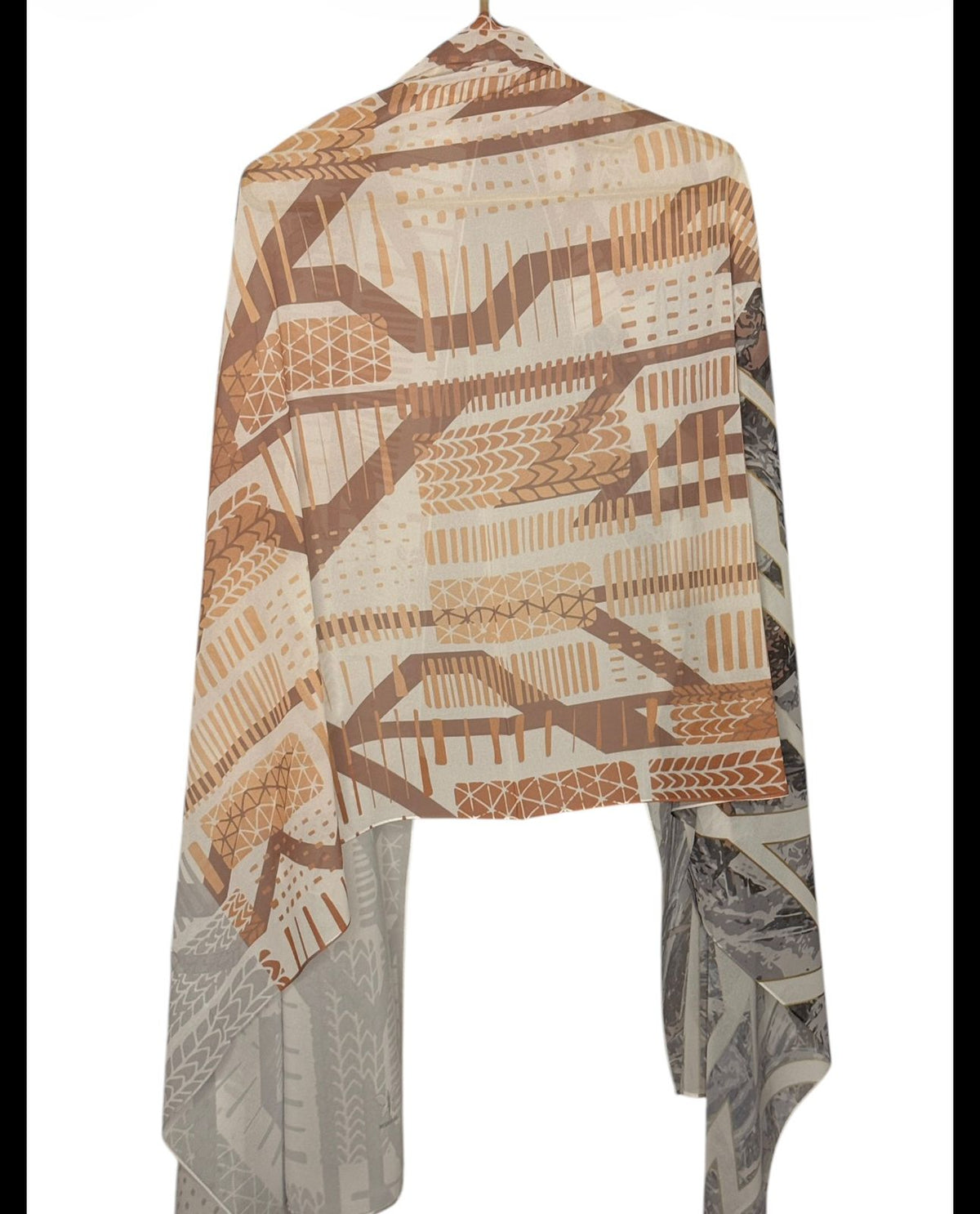 Printed Modal Scarf-Chiffon