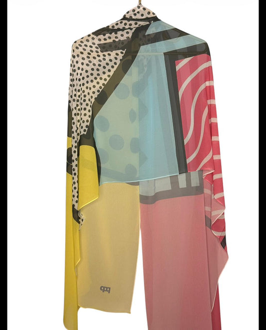 Printed Modal Scarf-Chiffon