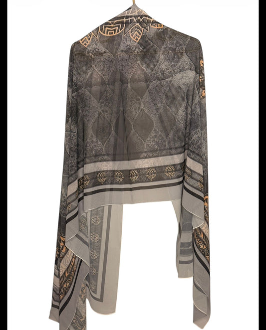 Printed Modal Scarf-Chiffon