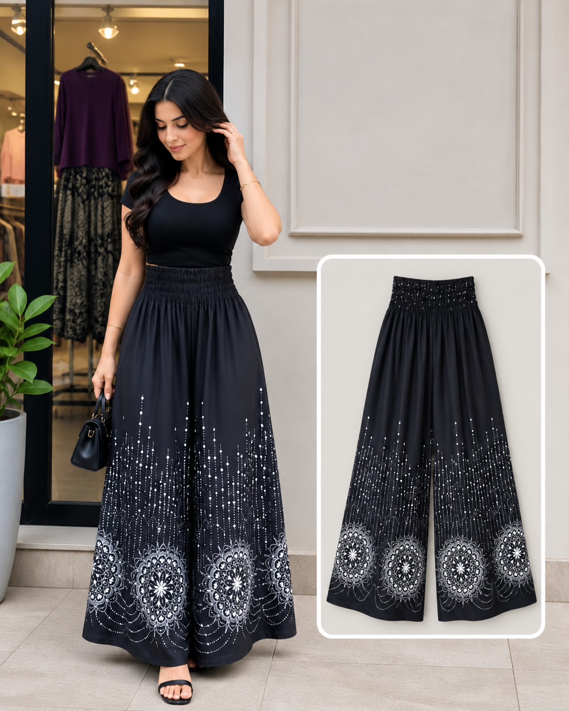 Wide Leg Pants